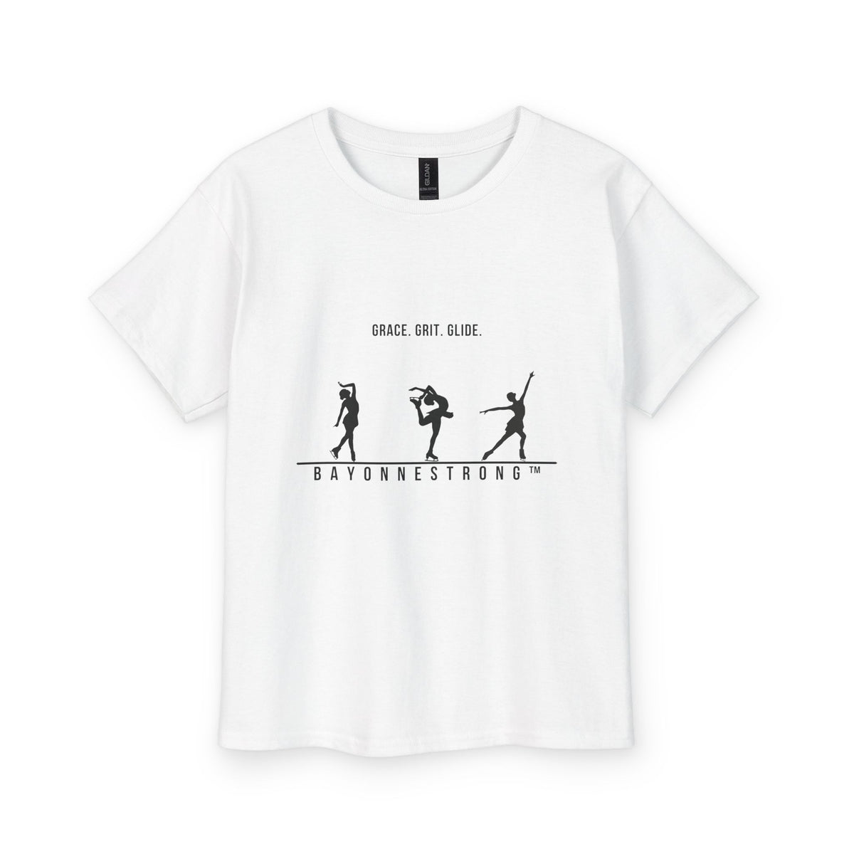 #BAYONNESTRONG™ Grace. Grit. Glide Youth T-shirt :C