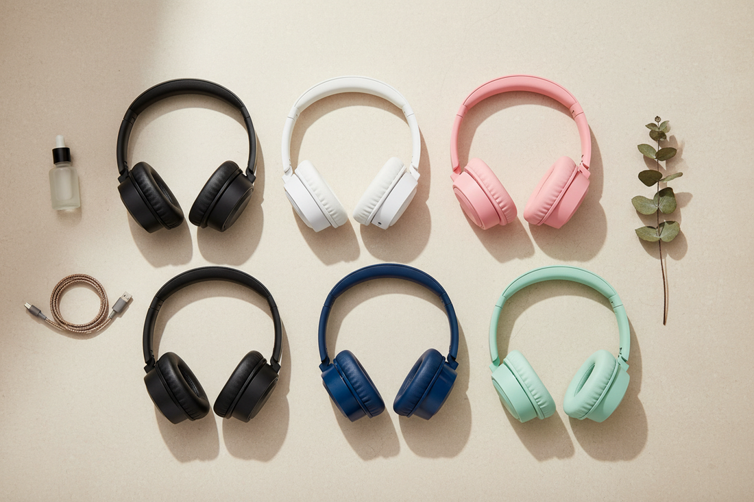 color wireless bluetooth headphones