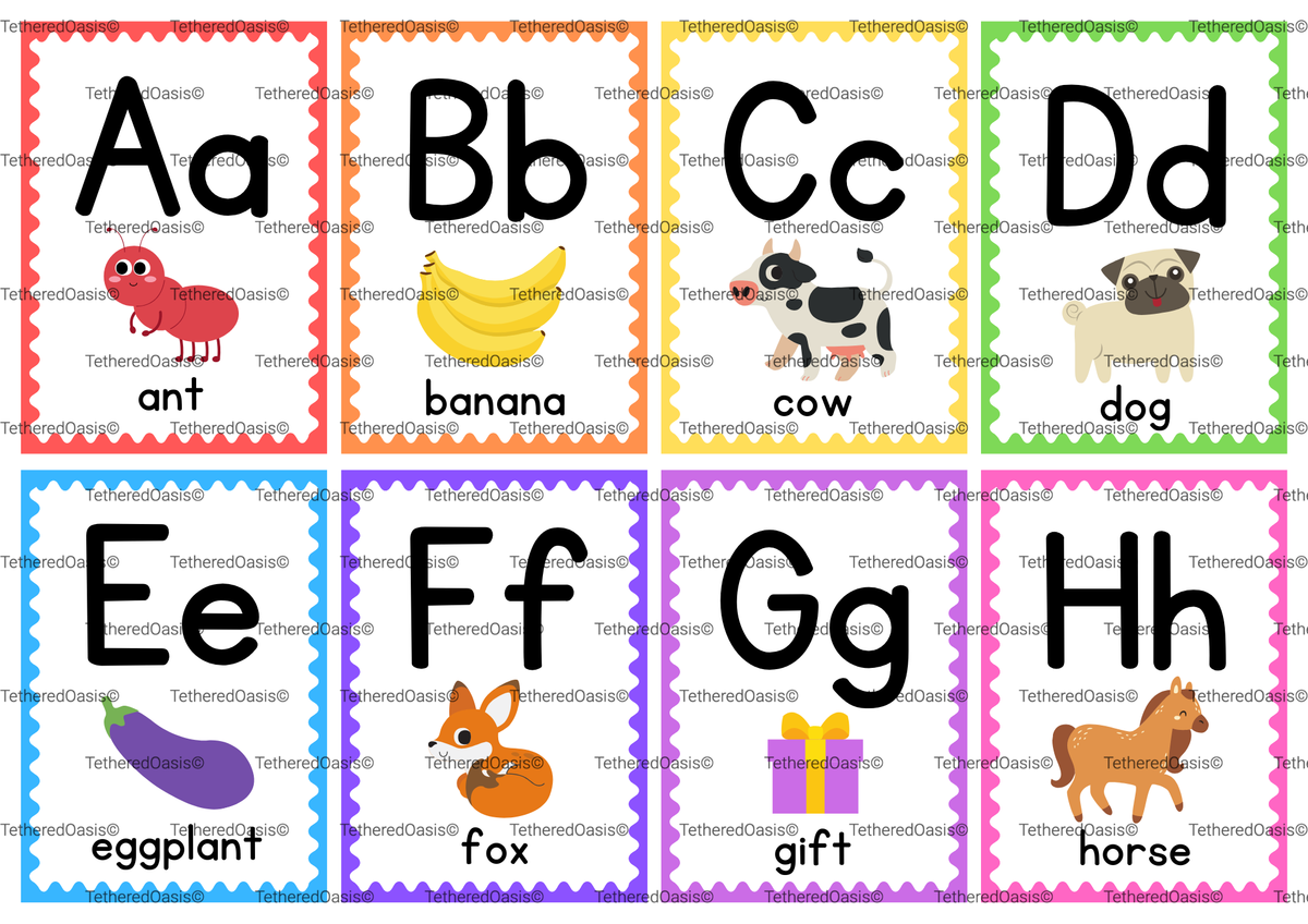 Alphabet Flash Cards