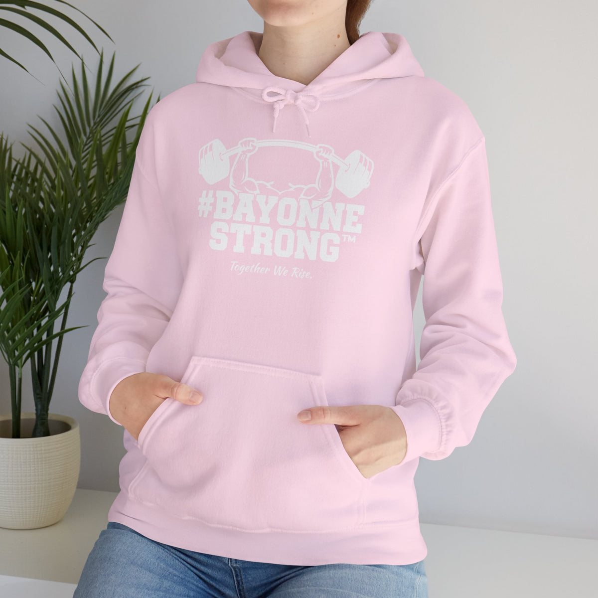 #BAYONNESTRONG™ Hoodie — "Together We Rise" Community Support Sweatshirt: A
