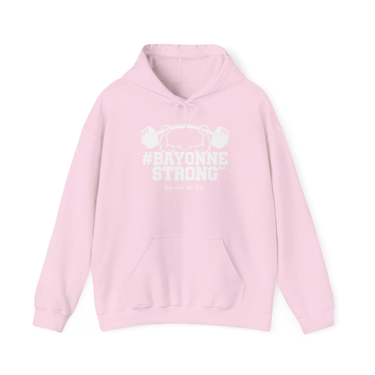 #BAYONNESTRONG™ Hoodie — "Together We Rise" Community Support Sweatshirt: A