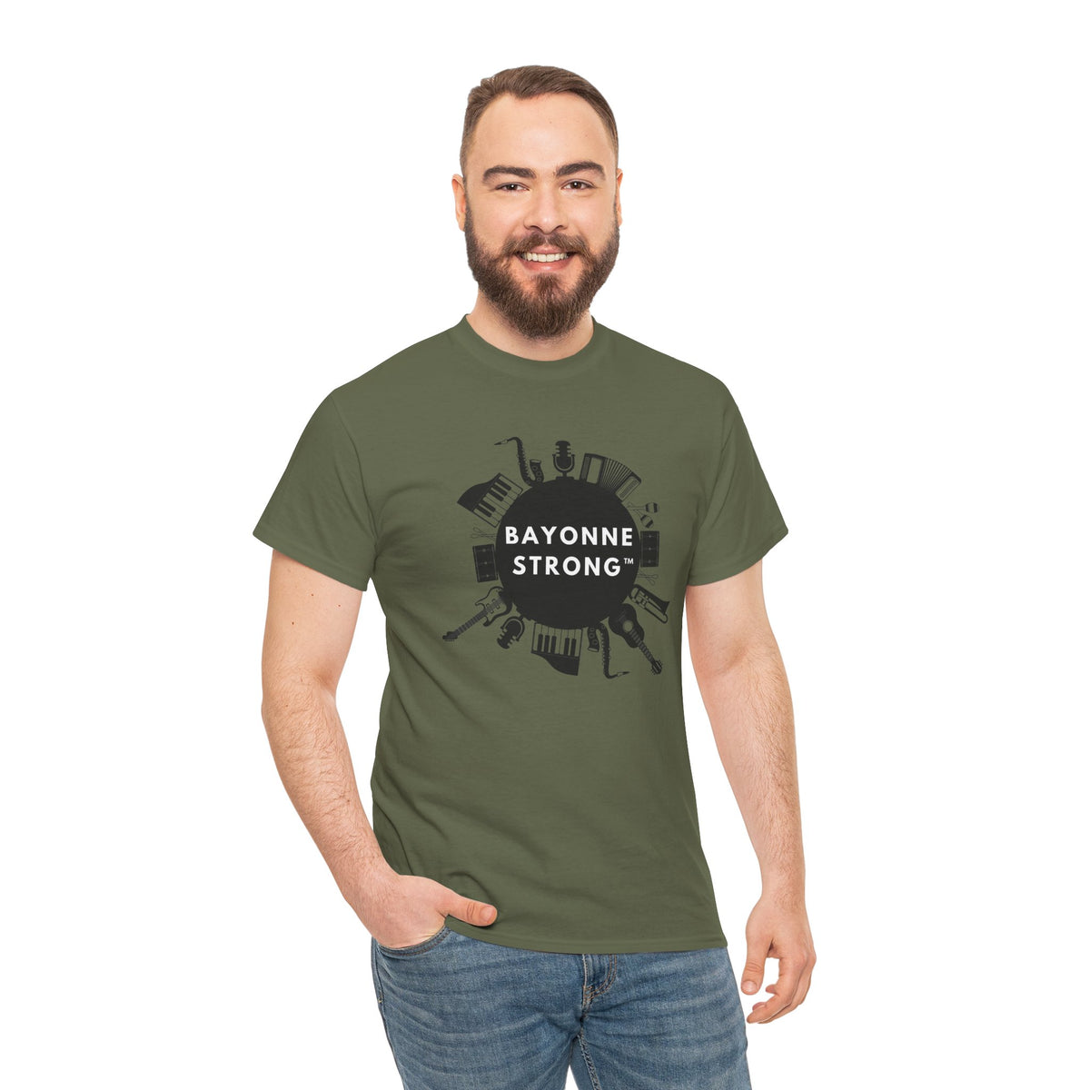 #BAYONNESTRONG Music T-Shirt: O
