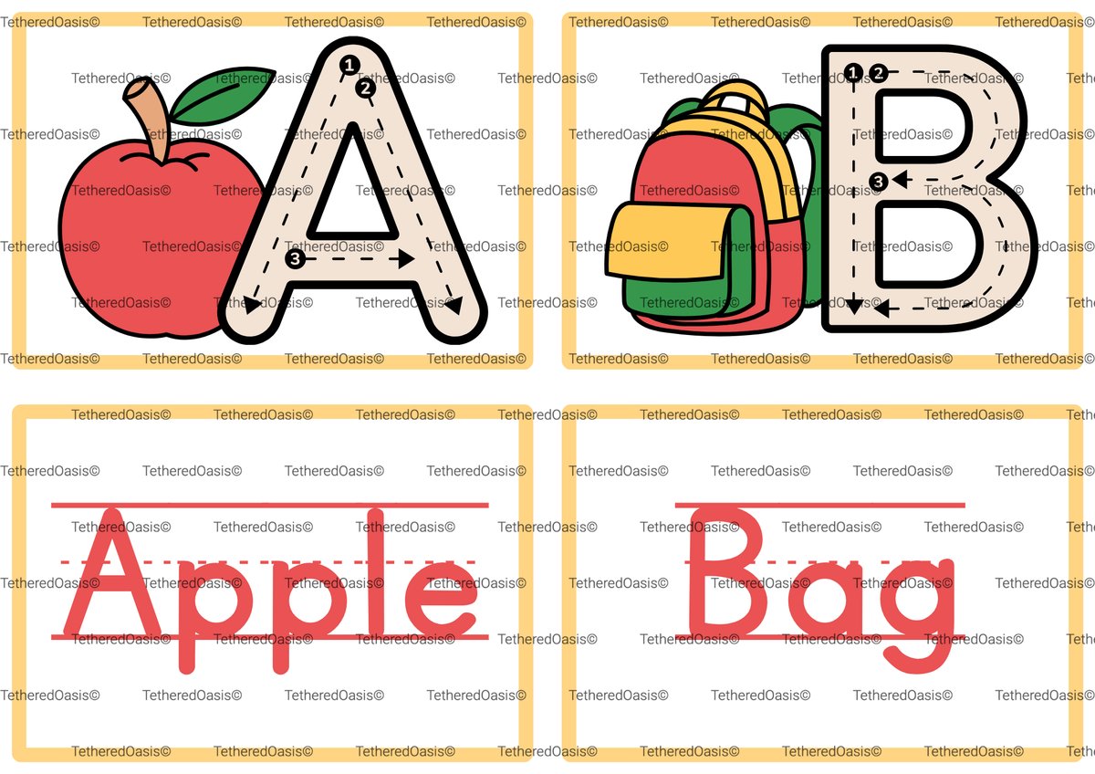 Learn to Write the Alphabet