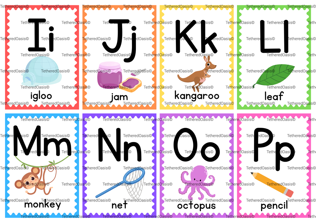 Alphabet Flash Cards