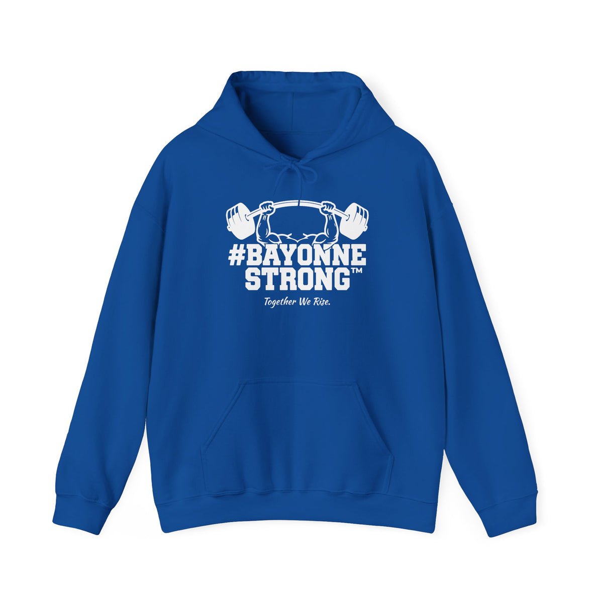 #BAYONNESTRONG™ Hoodie — "Together We Rise" Community Support Sweatshirt: A