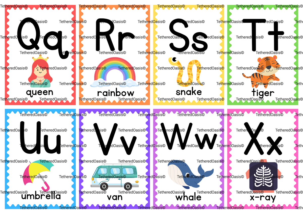 Alphabet Flash Cards