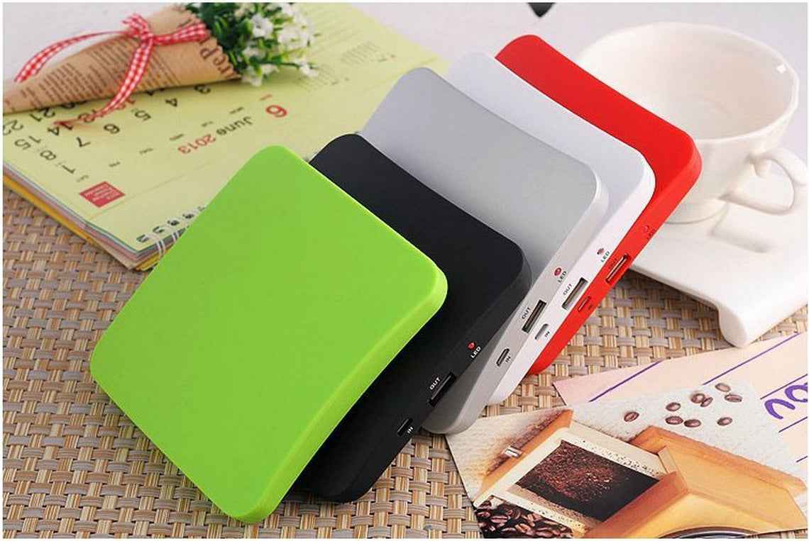 Solar-Powered Suction Portable Charger (Power Bank)