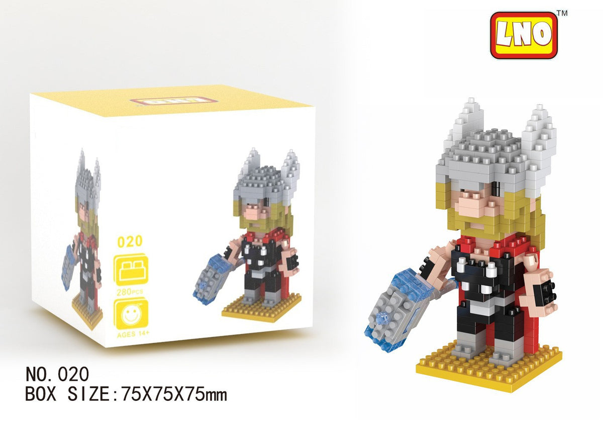 Avengers Micro Particle Building Block Toys