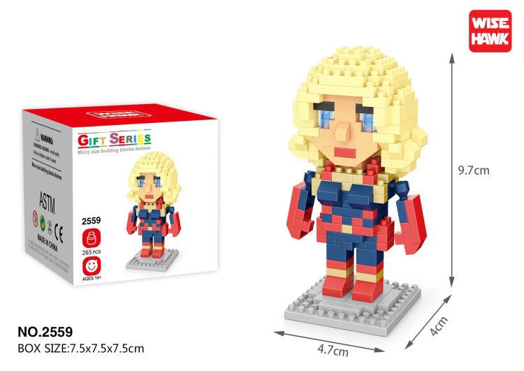 Avengers Micro Particle Building Block Toys