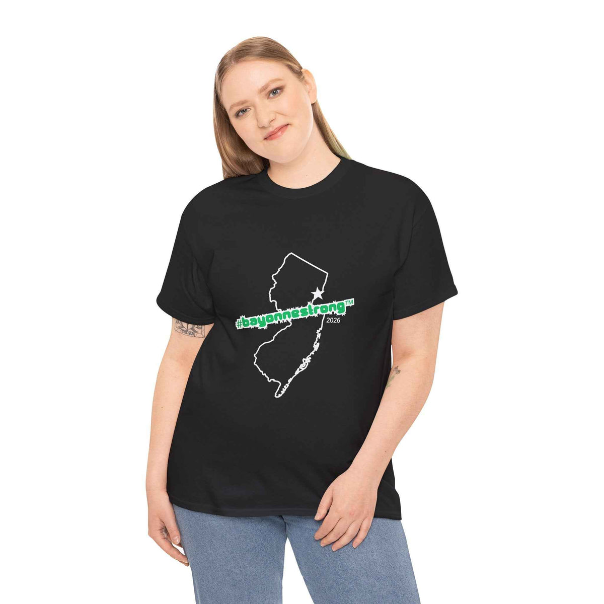 BAYONNESTRONG℠ Unisex New Jersey State Tee
