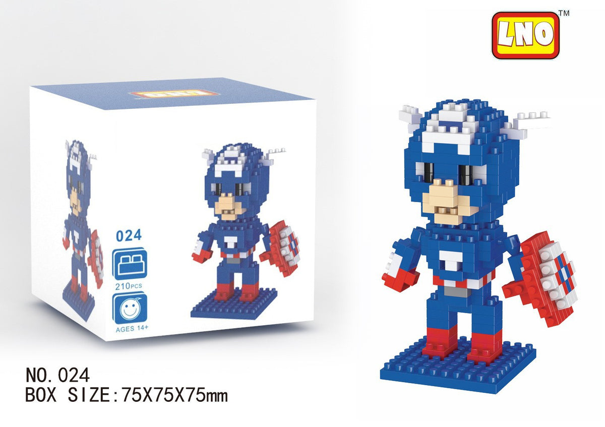 Avengers Micro Particle Building Block Toys