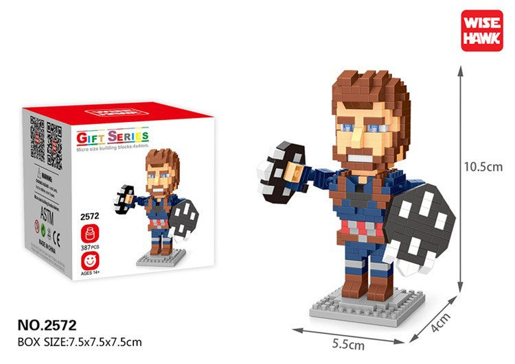 Avengers Micro Particle Building Block Toys
