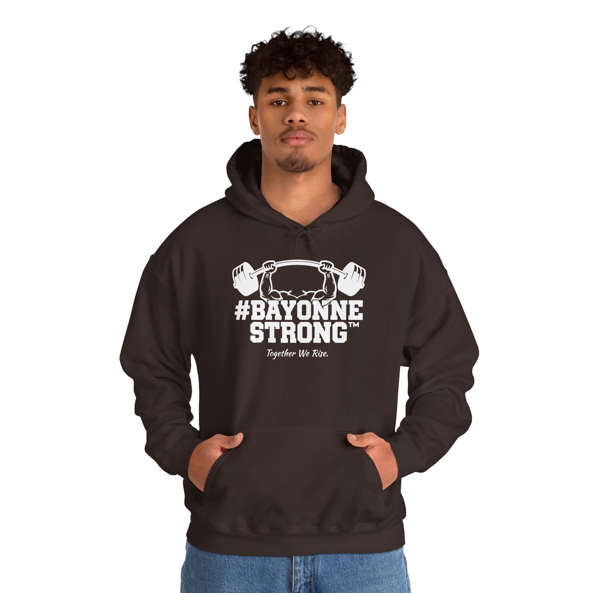 #BAYONNESTRONG™ Hoodie — "Together We Rise" Community Support Sweatshirt: A