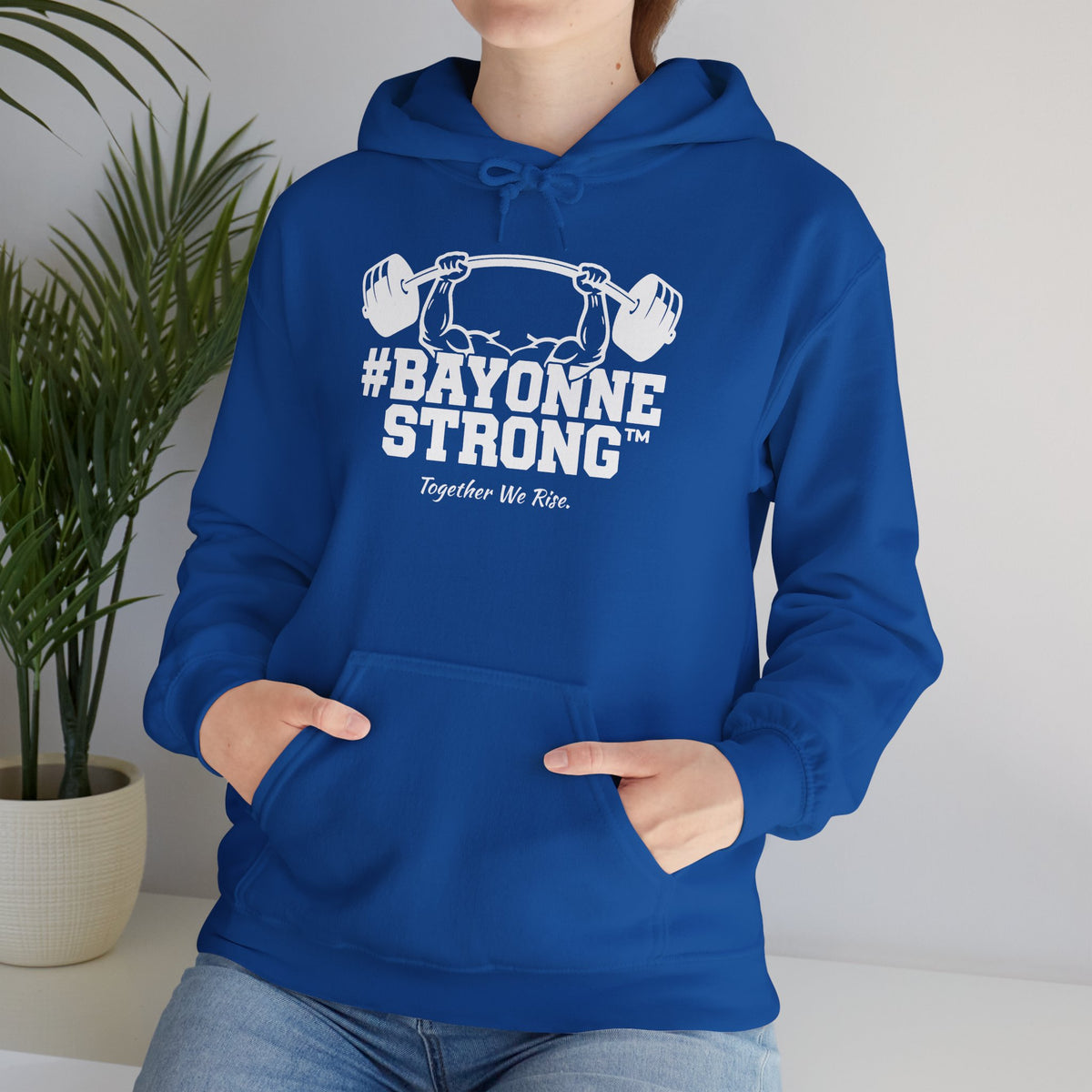 #BAYONNESTRONG™ Hoodie — "Together We Rise" Community Support Sweatshirt: A