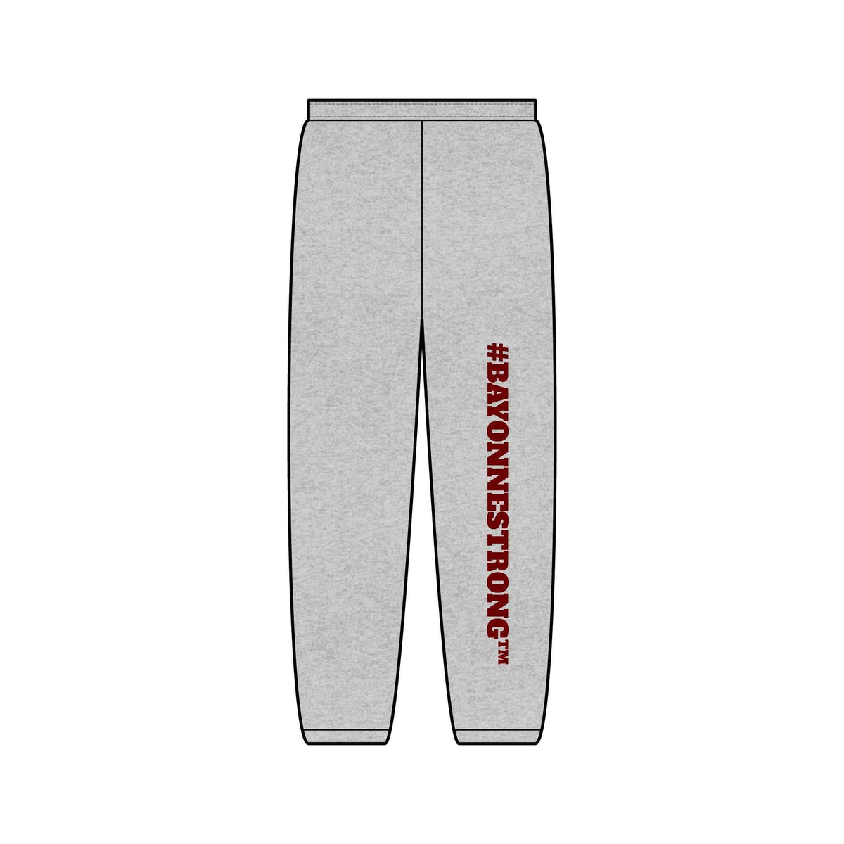 #BAYONNESTRONG Vertical Logo Joggers