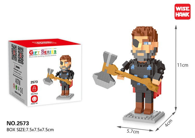 Avengers Micro Particle Building Block Toys