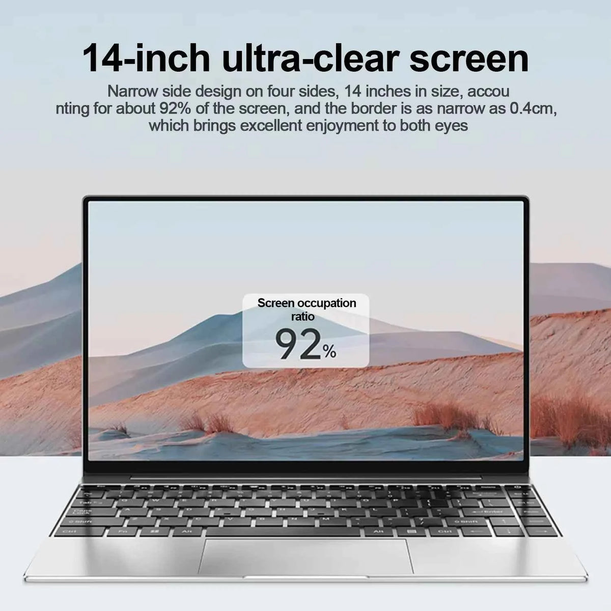 14.1" Laptop – Intel 4405U, 16GB RAM, Windows 11 Pro, Ultra Slim