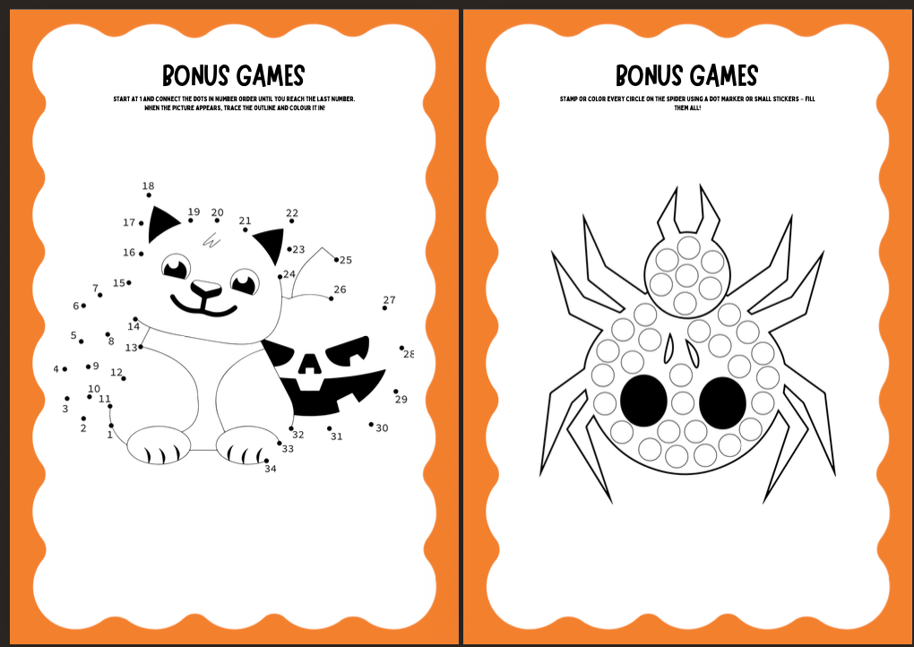 Halloween Activity Book | 256 Pages of Printable Fun