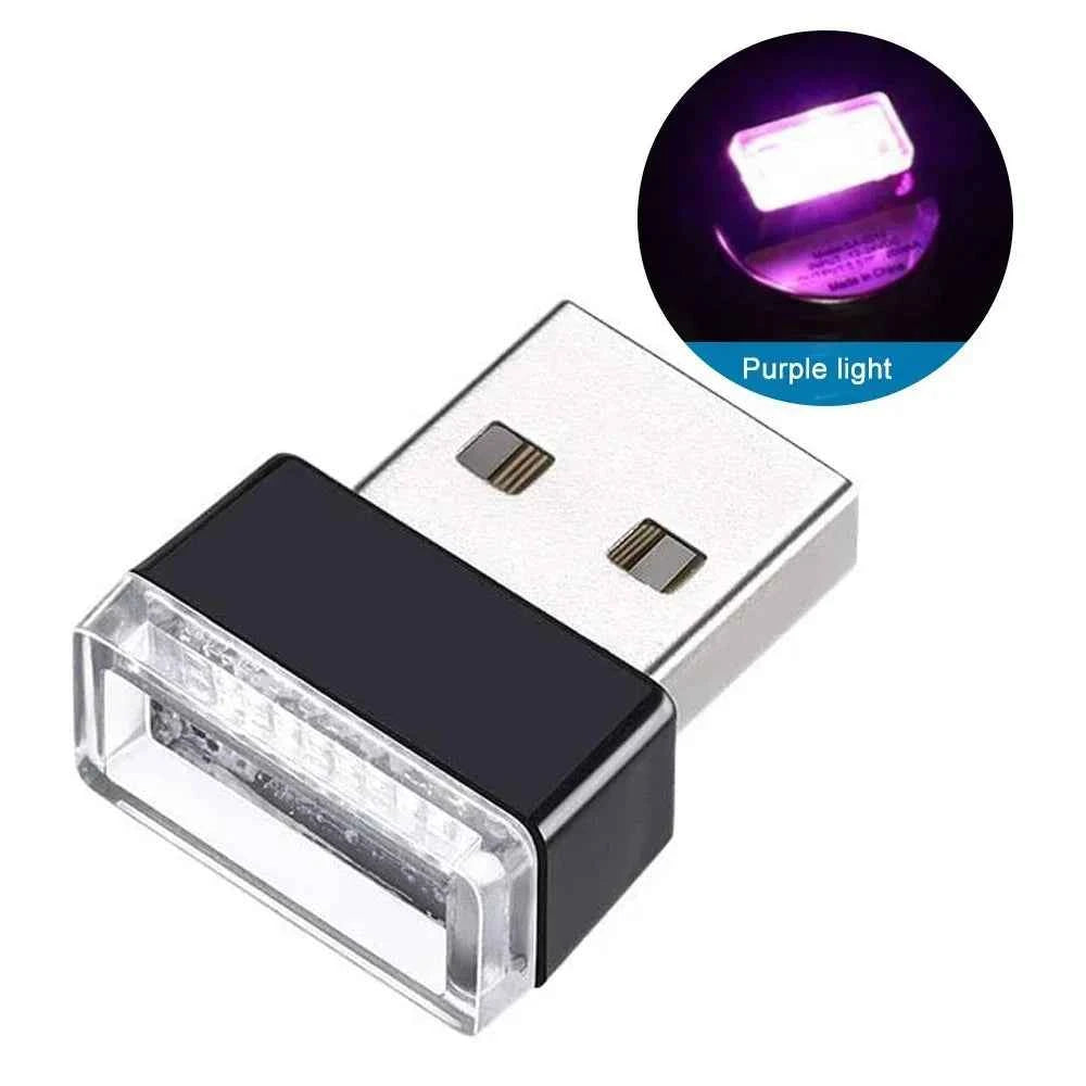 Mini USB LED Ambient Light – Plug & Play Lamp for Car, Laptop & Power Bank