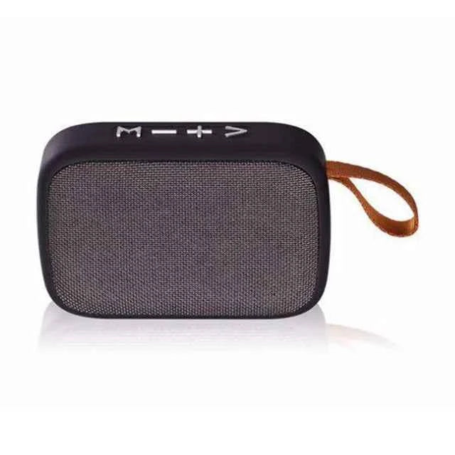 Mini Portable Bluetooth 5.0 Speaker – with FM Radio, TF Card & Built-In Battery
