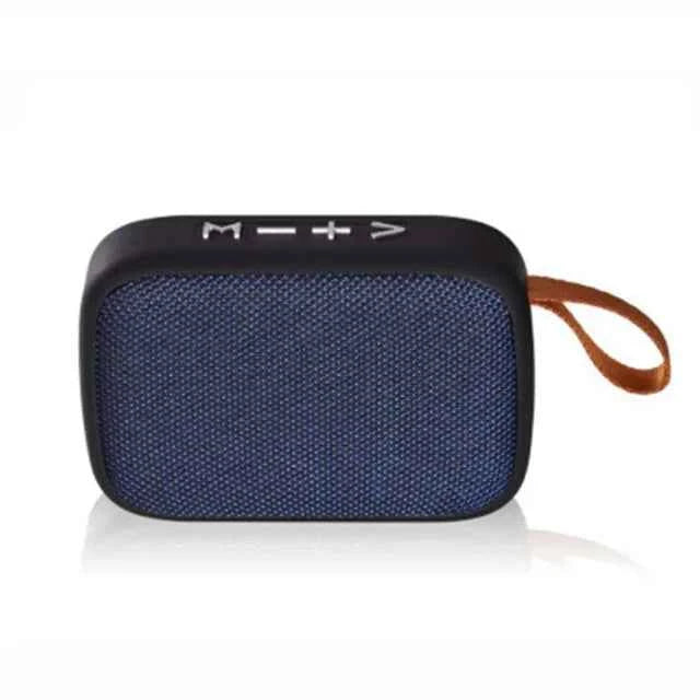 Mini Portable Bluetooth 5.0 Speaker – with FM Radio, TF Card & Built-In Battery