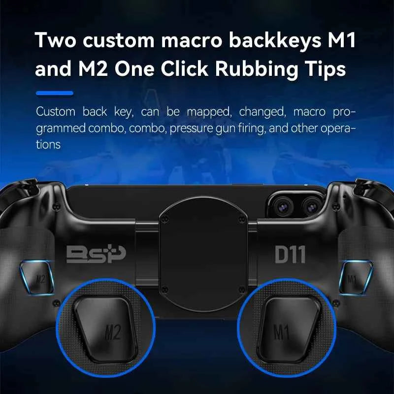 Telescopic Wireless Gamepad Controller – Bluetooth 5.2, Hall Effect Joystick, Switch/Android/iOS/PS3/PS4/Xbox