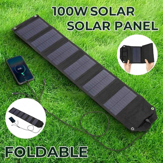 Folding Solar Panel – Portable USB Charger