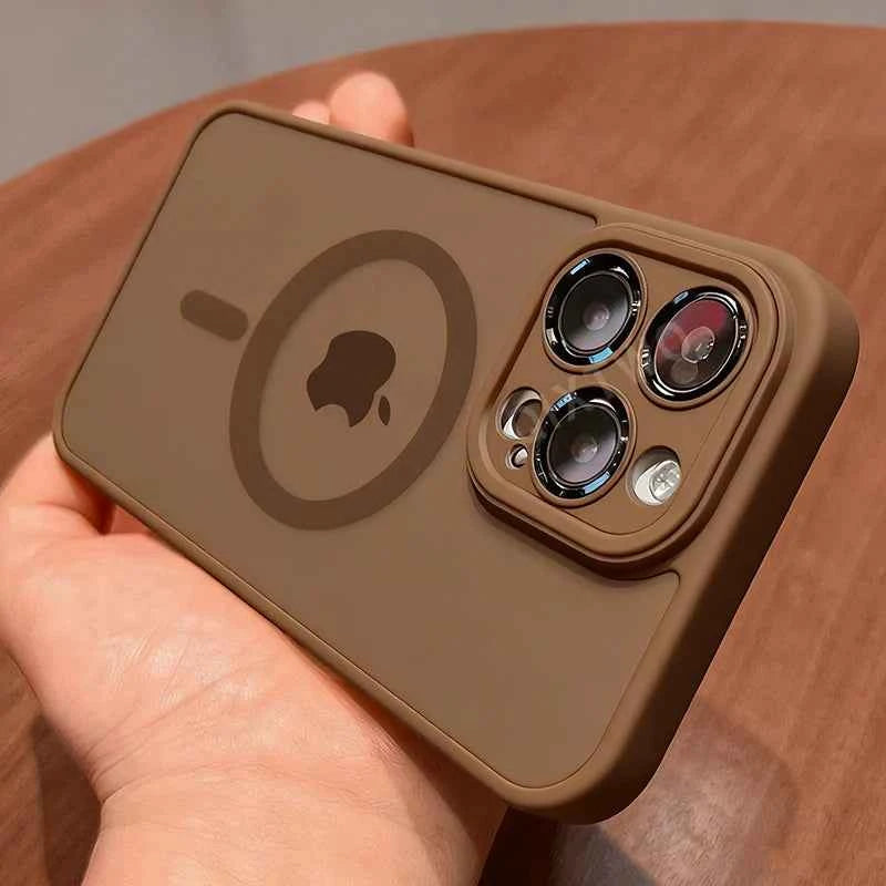 Matte MagSafe iPhone Case — Shockproof, Anti-Fingerprint, Slim Fit