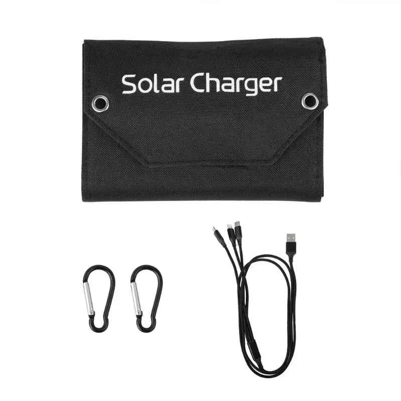 Folding Solar Panel – Portable USB Charger
