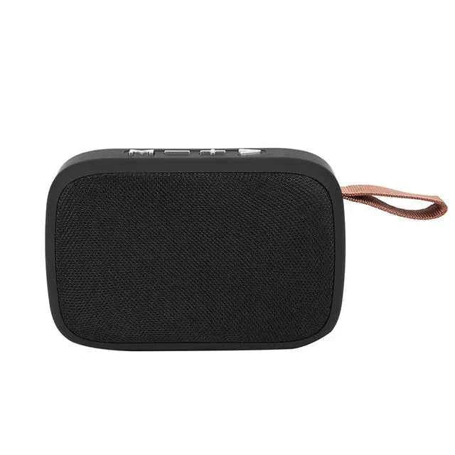 Mini Portable Bluetooth 5.0 Speaker – with FM Radio, TF Card & Built-In Battery