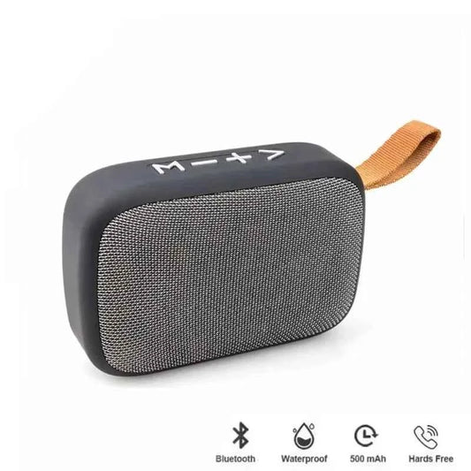 Mini Portable Bluetooth 5.0 Speaker – with FM Radio, TF Card & Built-In Battery