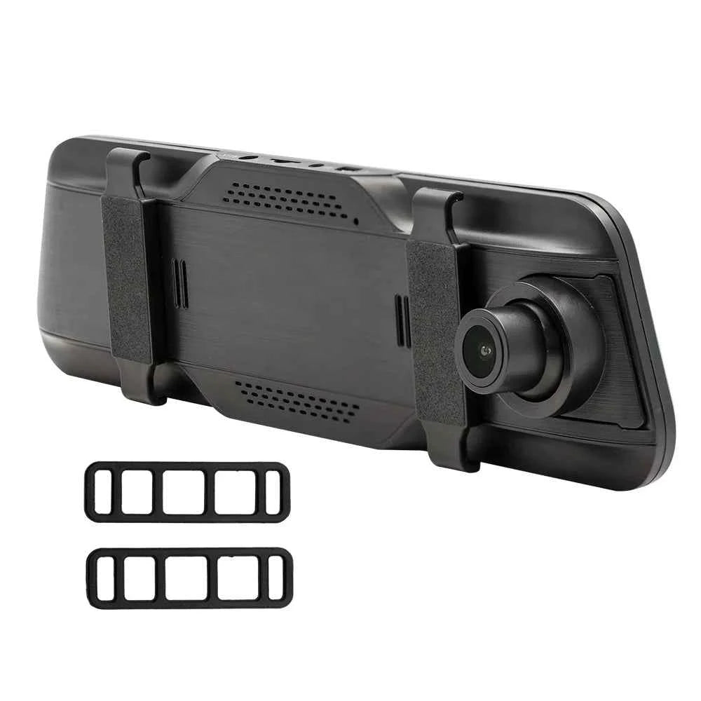 BQCC 9.36 Inch 2.5D Touch Screen Car Player MirrorLink CarPlay Android Auto Rearview Mirror Recorder AUX/BT/FM/SPK Car Radio
