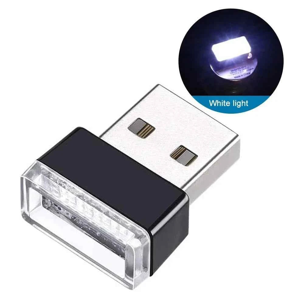 Mini USB LED Ambient Light – Plug & Play Lamp for Car, Laptop & Power Bank