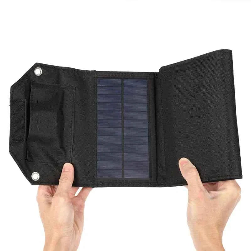Folding Solar Panel – Portable USB Charger