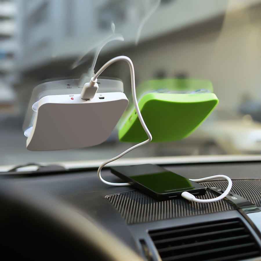 Solar-Powered Suction Portable Charger (Power Bank)