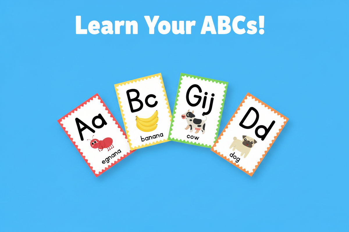 Alphabet Flash Cards