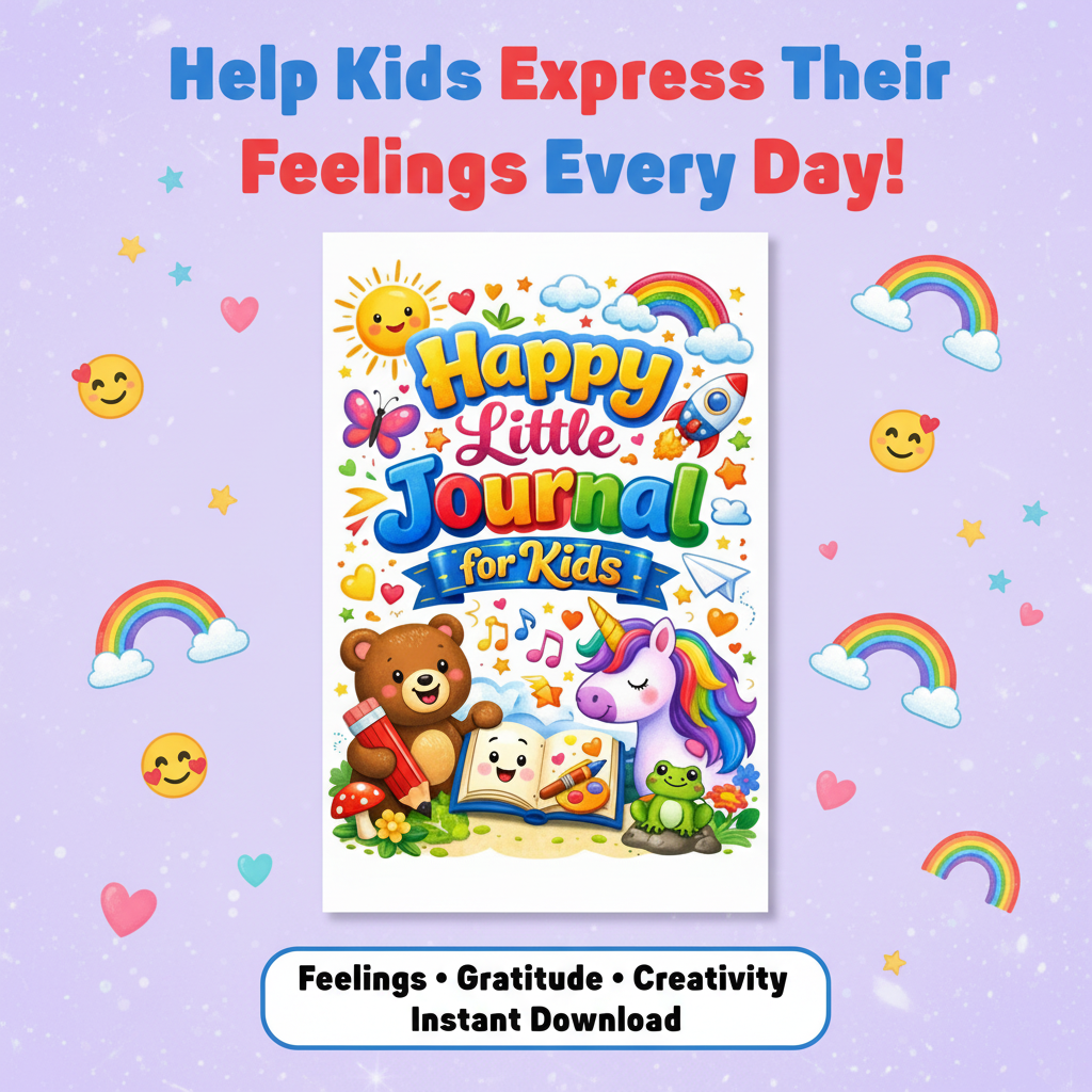 Happy Little Journal for Kids Ad